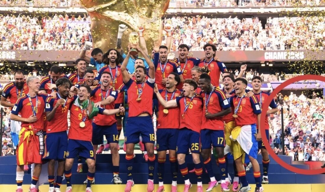 2026 FIFA Dünya Kupası’nı kazanan İspanya Milli Takımı, şampiyonluk kutlamaları