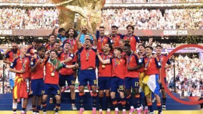 2026 FIFA Dünya Kupası’nı kazanan İspanya Milli Takımı, şampiyonluk kutlamaları
