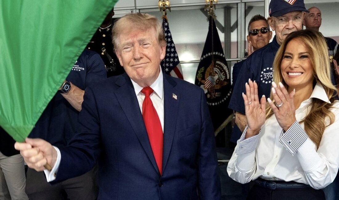 ABD Başkanı Donald Trump, Pazar günü başkent Washington D.C.’de düzenlenen
