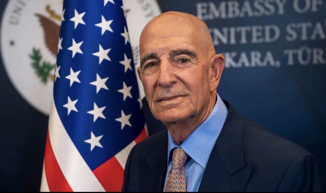 ABD'nin Ankara Büyükelçisi ve Suriye-Irak Özel Temsilcisi Tom Barrack, SDG/YPG