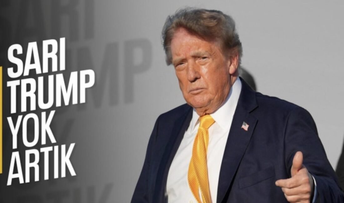 ABD Başkanı Donald Trump, bu kez siyasi açıklamalarıyla değil, görünümündeki