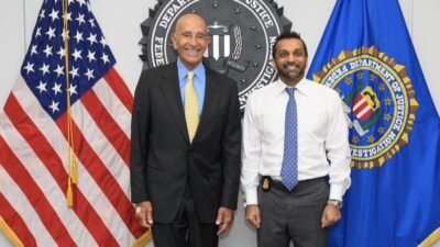 ABD’nin Türkiye Büyükelçisi Tom Barrack, FBI Direktörü Kash Patel ile