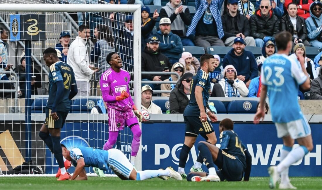 Philadelphia Union, sahasında New England Revolution’a 2-1 mağlup olarak kulüp